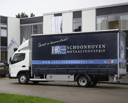 L+C Schoonhoven nieuwe vrachtwagen